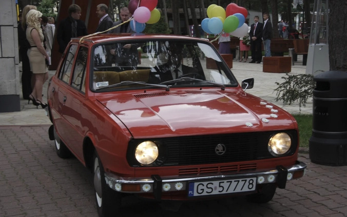 Skoda 105 cena 17900 przebieg: 82546, rok produkcji 1978 z Lędziny małe 301